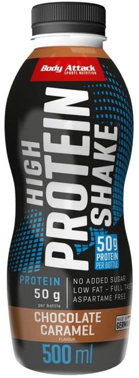 Protein mælkedrik Body Attack High Protein Shake 500 ml