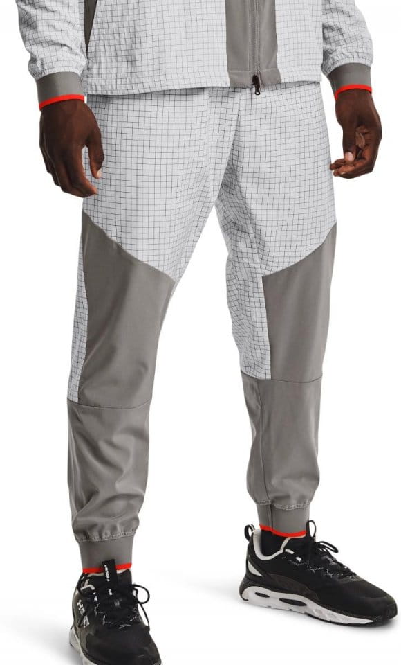 Bukser Under Armour UA RUSH LEGACY WOVEN PANT-GRY