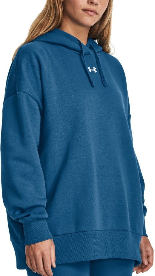 Sweatshirt med hætte Under Armour UA Rival Fleece OS Hoodie-BLU
