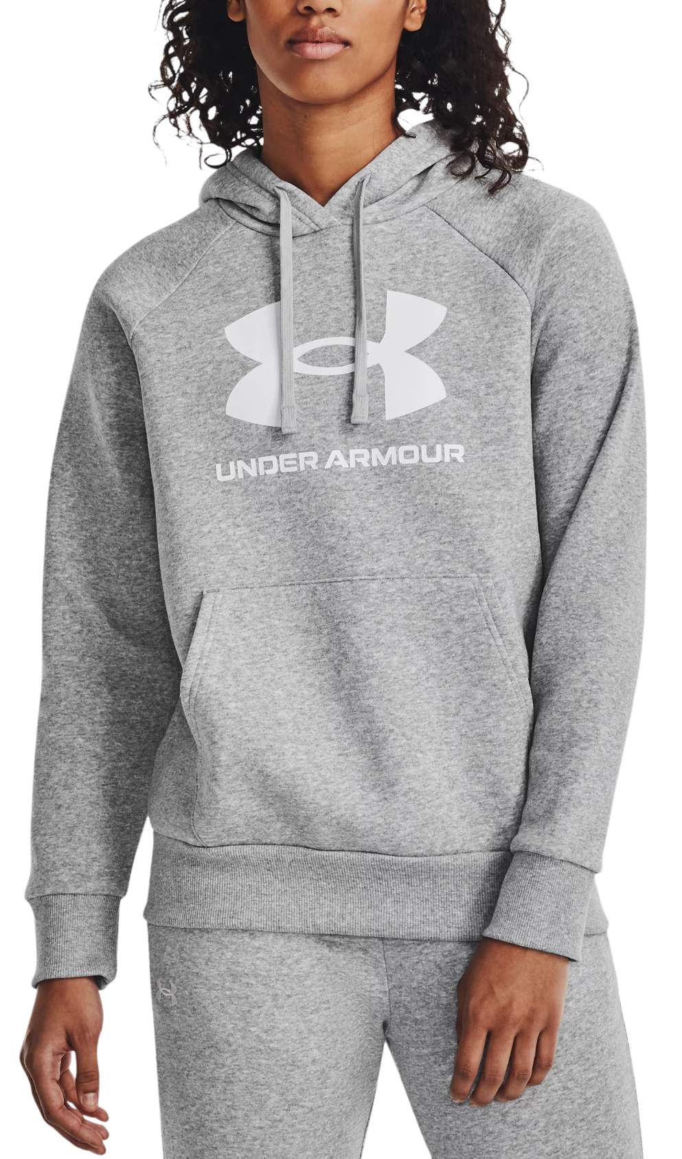 Sweatshirt med hætte Under Armour UA Rival Fleece Big Logo Hdy