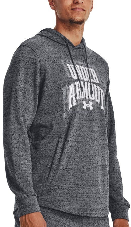 Sweatshirt med hætte Under Armour UA Rival Terry Graphic HD-GRY