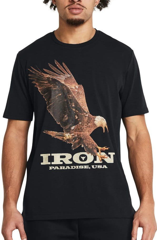 T-shirt Under Armour UA Pjt Rck Eagle Graphic SS-BLK