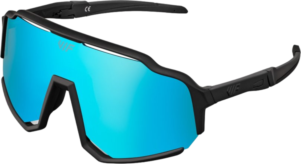 Solbriller VIF Two Black x Snow Blue Photochromic