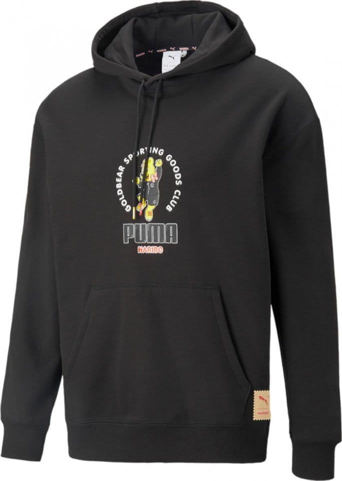 Sweatshirt med hætte Puma X Haribo Hoody Schwarz F01