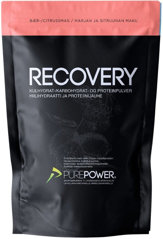 Drikkevare Pure Power Recovery Berry/Citrus 1 kg