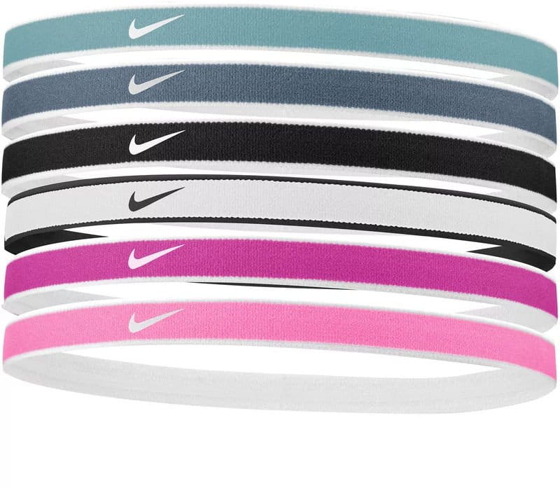 pandebånd Nike Swoosh Sport Headbands 6 PK Tipped