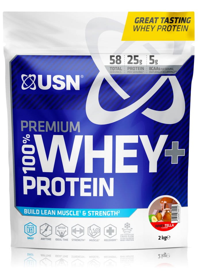 Valleproteinpulver USN 100% Premium 2 kg wheytella
