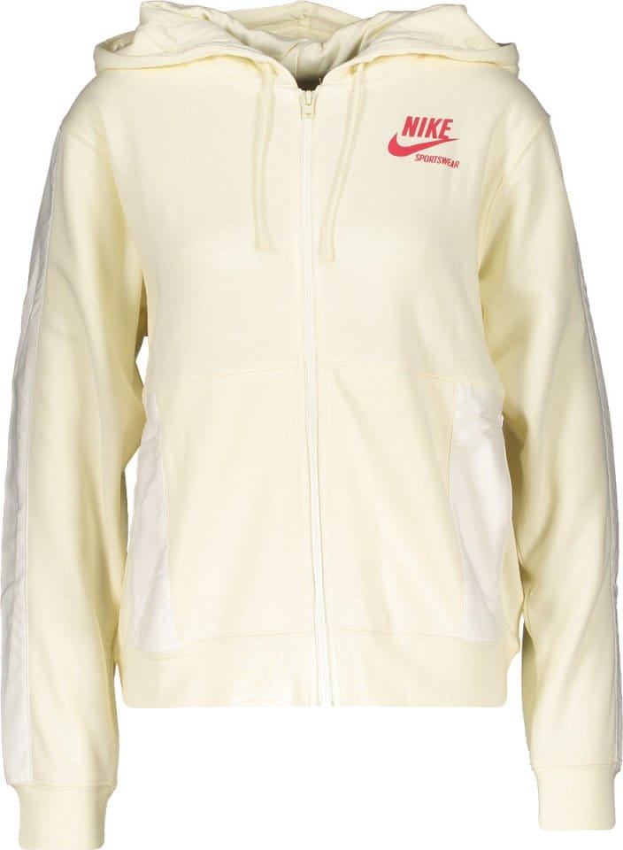 Sweatshirt med hætte Nike Sportswear Heritage Women s Full-Zip Fleece Hoodie