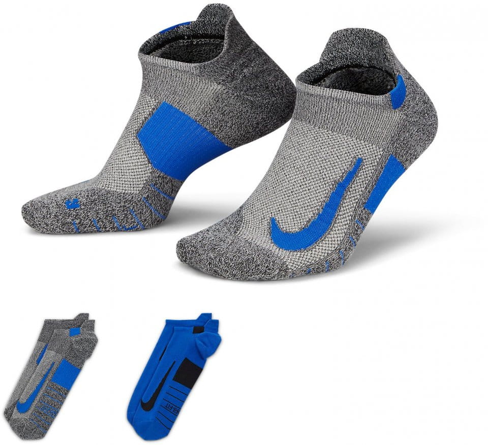 Strømper Nike Multiplier Running No-Show Socks (2 Pairs)