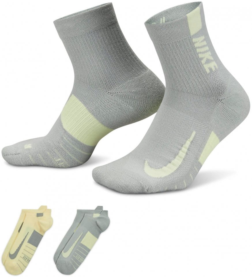 Strømper Nike Multiplier Running No-Show Socks (2 Pairs)